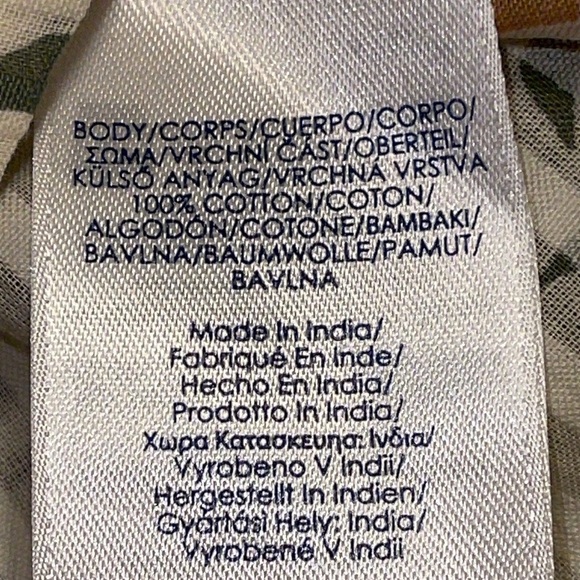 🌹NWT:CHAPS FLORAL BLOUSE - Picture 9 of 10